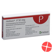 Helixor P Injektionslösung 50mg Ampullen 8 Stück