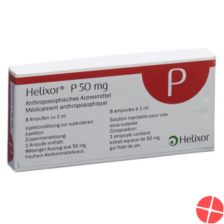 Helixor P Injektionslösung 50mg Ampullen 8 Stück
