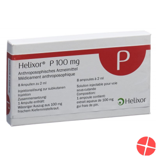 Helixor P Injektionslösung 100mg Ampullen 8 Stück