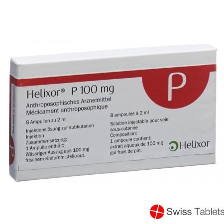Helixor P Injektionslösung 100mg Ampullen 8 Stück buy online