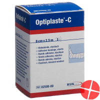 Optiplaste-C Kompressionsbinde 2.5m x 8cm Optiplaste-C Kompressionsbinde 2.5m x 8cm