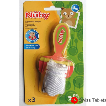Nûby Ersatznetze Fruchtsauger 3 Stück buy online