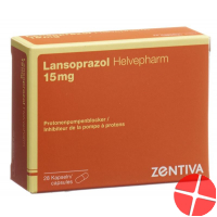 Lansoprazol Helvepharm Kapseln 15mg 28 Stück