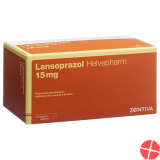 Lansoprazol Helvepharm Kapseln 15mg 112 Stück