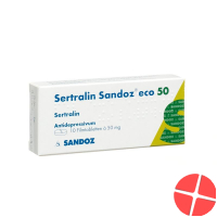 Sertralin Sandoz Eco Filmtabletten 50mg 10 Stück