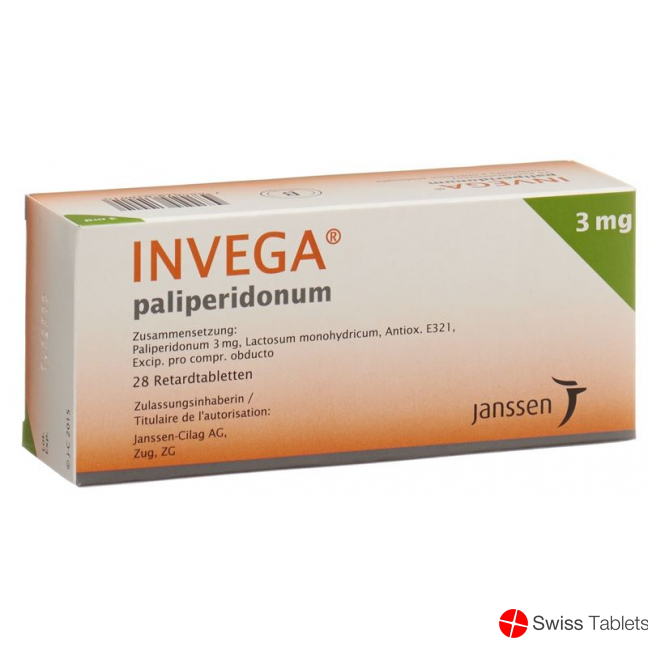 Invega Retard Tabletten 3mg 28 Stück buy online