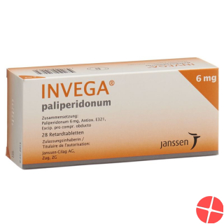 Invega Retard Tabletten 6mg 28 Stück Invega Retard Tabletten 6mg 28 Stück
