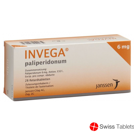 Invega Retard Tabletten 6mg 28 Stück buy online