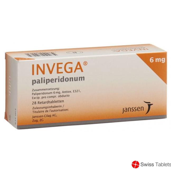 Invega Retard Tabletten 6mg 28 Stück buy online