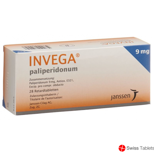 Invega Retard Tabletten 9mg 28 Stück buy online