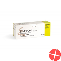 Esmeron 50 mg/5 ml 10 vials 5 ml solution