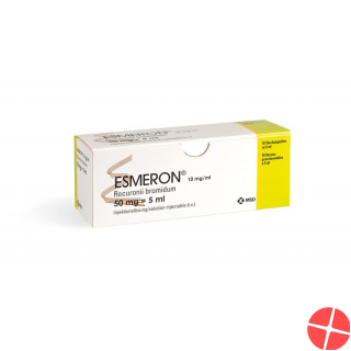 Esmeron Injektionslösung 50mg/5ml 10 Durchstechflaschen 5ml