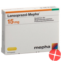 Lansoprazol Mepha Kapseln 15mg 14 Stück