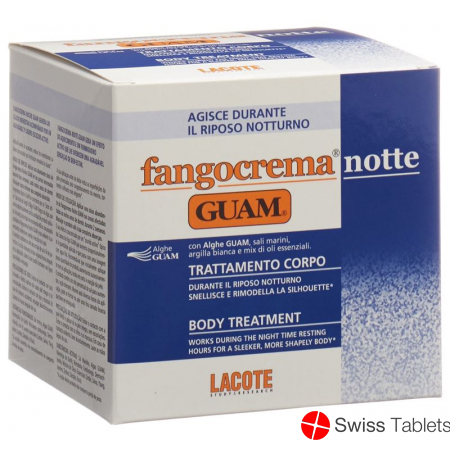Guam Fangocreme Notte Topf 500ml buy online