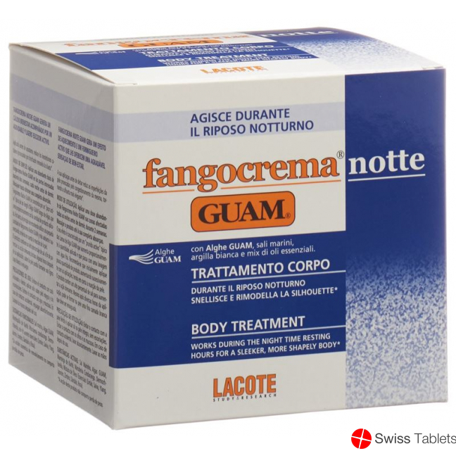 Guam Fangocreme Notte Topf 500ml buy online