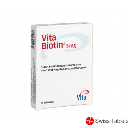 Vita Biotin Tabletten 5mg 100 Stück buy online