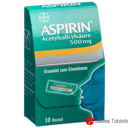 Aspirin Granulat 500mg 10 Beutel buy online