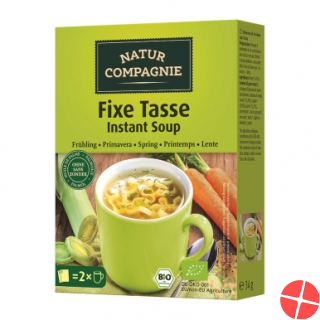 Natur Compagnie Instant Suppe Fruehlin Bio 2x 34
