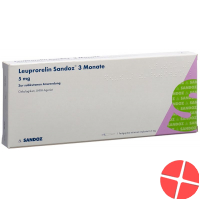 Leuprorelin Sandoz Injektionspräparat 5mg Fertigspritze