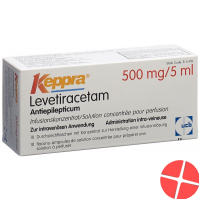 Keppra Infusionskonzentrat 500mg/5ml 10 Durchstechflaschen 5ml