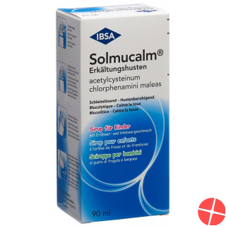 Solmucalm Erkältungshusten für Kinder 90ml Solmucalm Erkältungshusten für Kinder 90ml