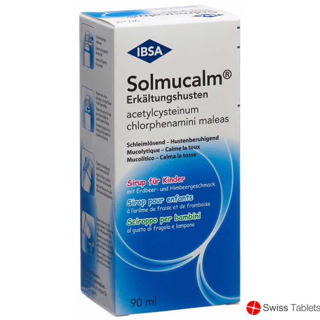 Solmucalm Erkältungshusten für Kinder 90ml buy online Solmucalm Erkältungshusten für Kinder 90ml buy online