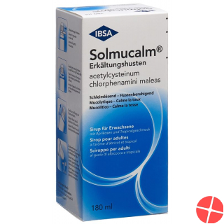 Solmucalm Erkältungshusten für Erwachsene 180ml Solmucalm Erkältungshusten für Erwachsene 180ml