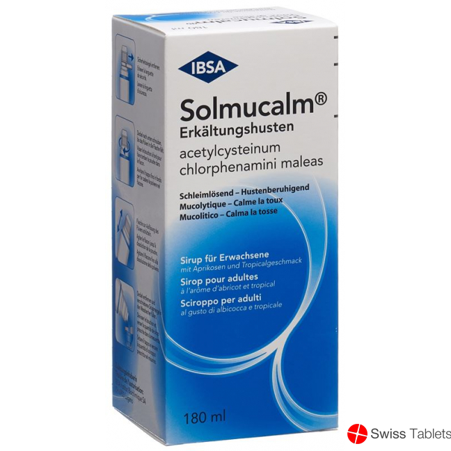 Solmucalm Erkältungshusten für Erwachsene 180ml buy online