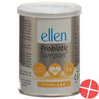 Ellen Normal Probiotic Tampon (neu) Dose 12 Stück Ellen Normal Probiotic Tampon (neu) Dose 12 Stück