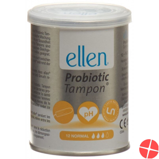 Ellen Normal Probiotic Tampon (neu) Dose 12 Stück