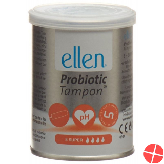 Ellen Probiotic Tampon Super Dose 8 Stück