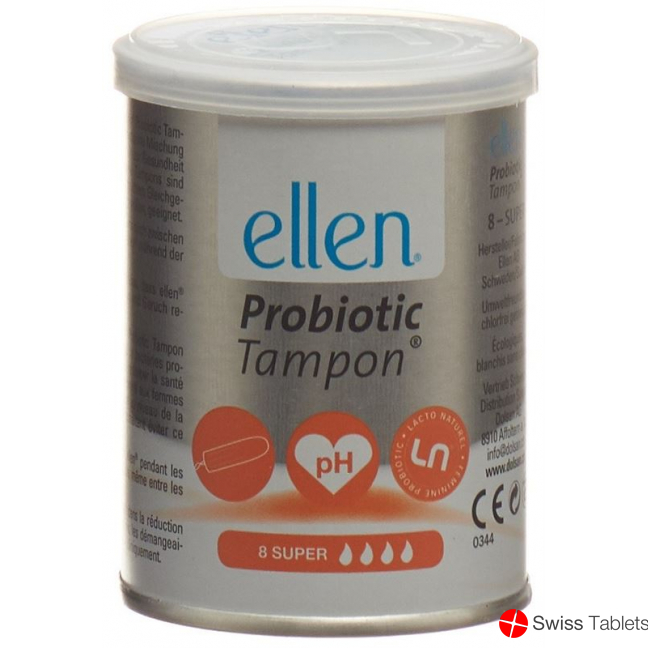 Ellen Probiotic Tampon Super Dose 8 Stück buy online