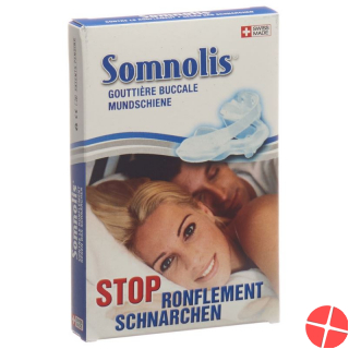 Somnoli's mouth splint against snoring