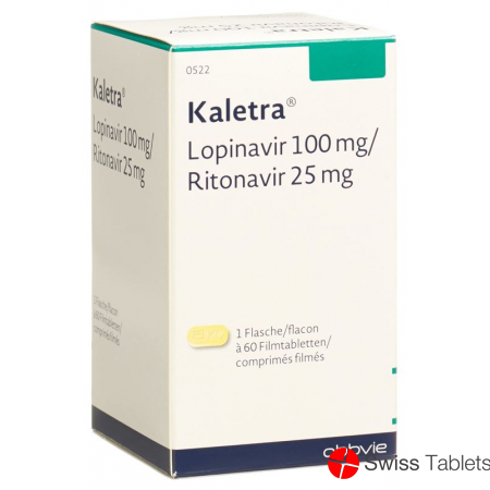 Kaletra Filmtabletten 100mg/25mg 60 Stück buy online Kaletra Filmtabletten 100mg/25mg 60 Stück buy online