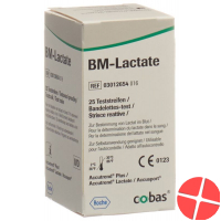 Cobas Accutrend Lactat Teststreifen 25 Stück