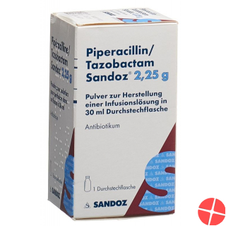 Piperacillin Tazob. Sandoz 2.25g Durchstechflasche