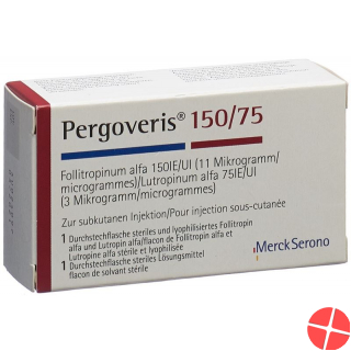 Pergoveris 150/75 Trockensubstanz C Sol Durchstechflasche