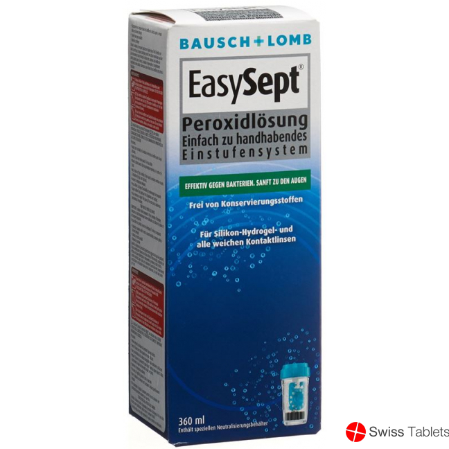 Bausch & Lomb Easysept Peroxidlösung 360ml buy online