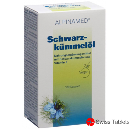 Alpinamed Black Cumin Oil Capsules 100 pieces buy online
