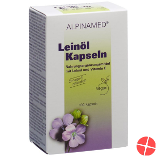 Alpinamed Linseed Oil 100 Capsules