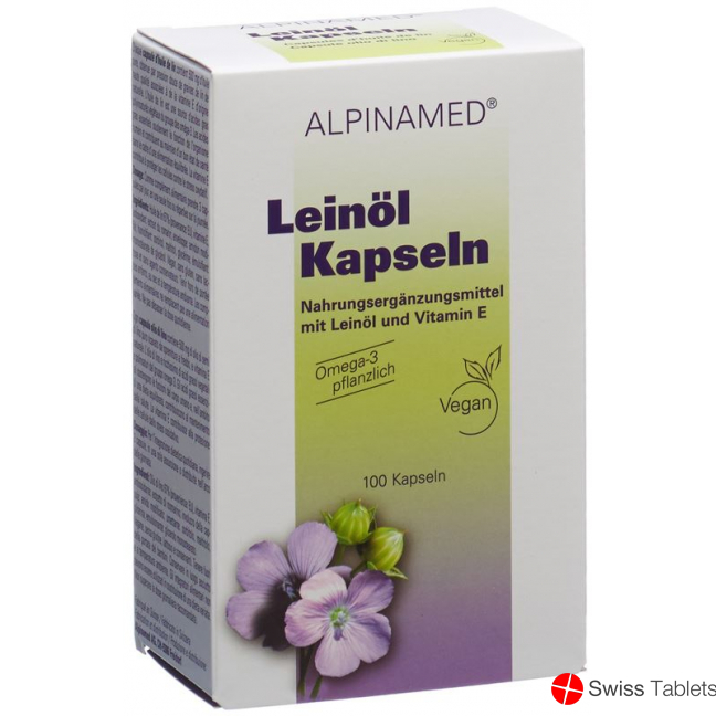 Alpinamed Linseed Oil 100 Capsules buy online