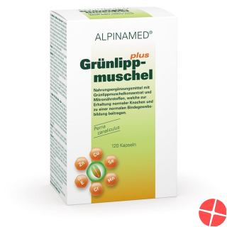 Alpinamed Greenlipped Mussel Capsules Plus 120 Pieces