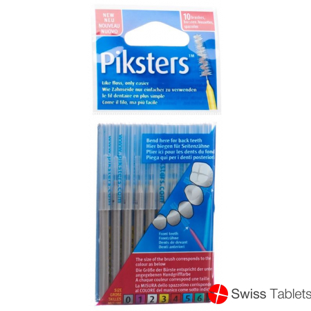 Piksters Interdentalbürstchen Grösse 0 10 Stück buy online