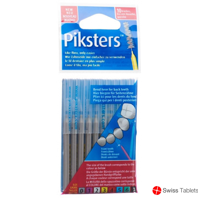 Piksters Interdentalbürstchen Grösse 0 10 Stück buy online