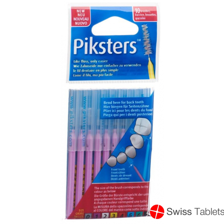 Piksters Interdentalbürstchen Grösse 1 10 Stück buy online