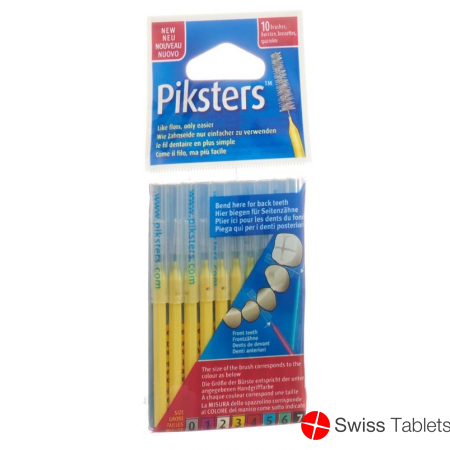 Piksters Interdentalbürstchen Grösse 3 10 Stück buy online
