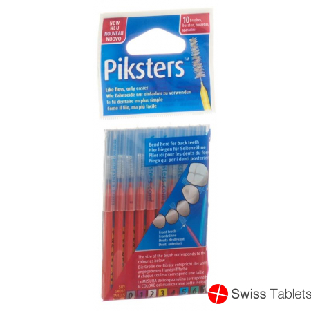 Piksters Interdentalbürstchen Grösse 4 10 Stück buy online