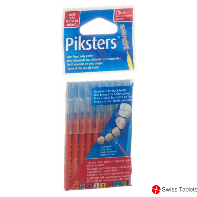 Piksters Interdentalbürstchen Grösse 4 10 Stück buy online