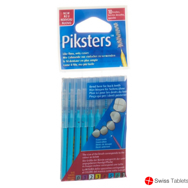Piksters Interdentalbürstchen Grösse 5 10 Stück buy online