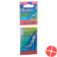 Piksters Interdentalbürstchen Grösse 6 10 Stück